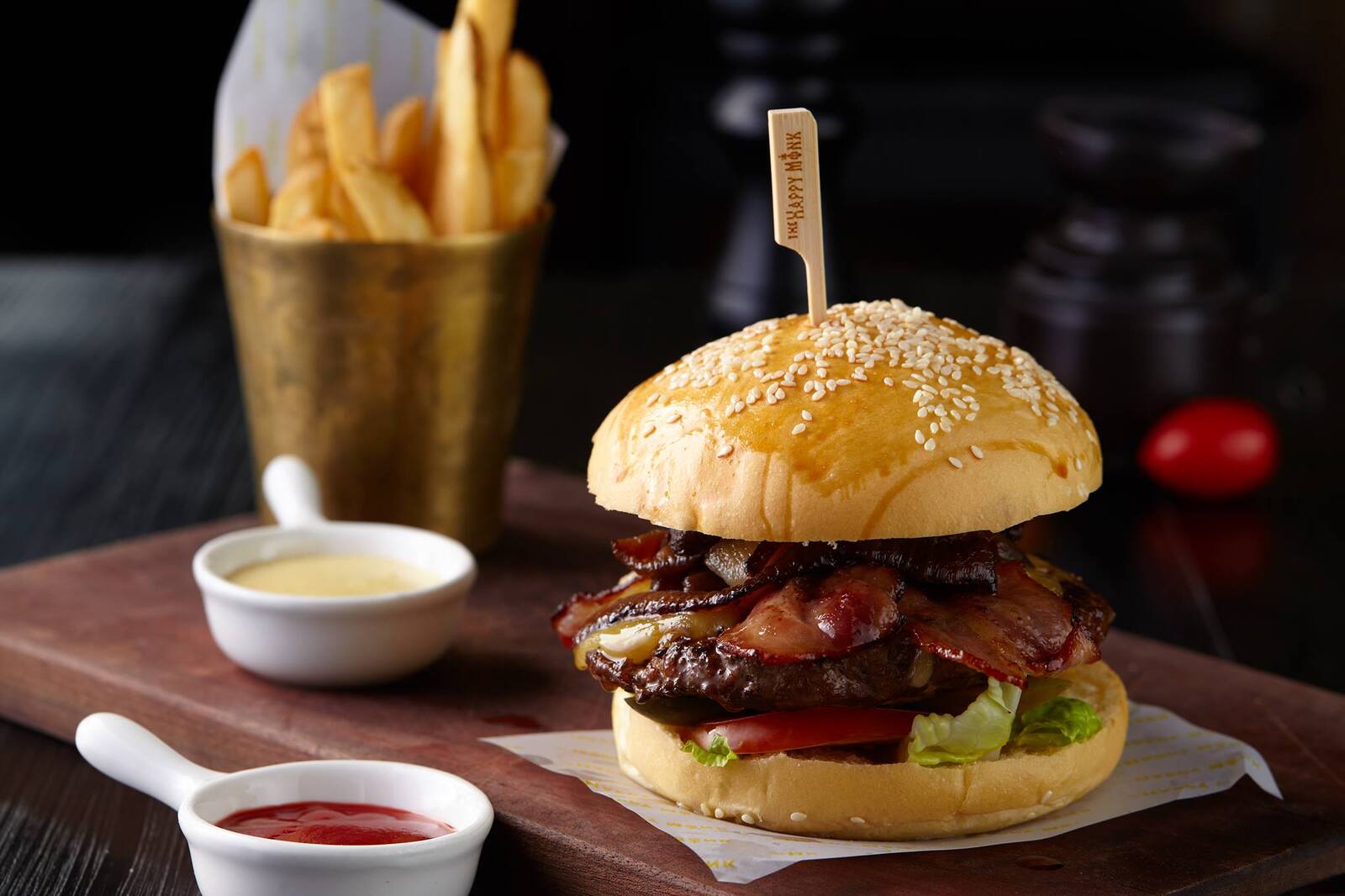 The Happy Monk Guangzhou – Gourmet Burger at Popular Gastropub